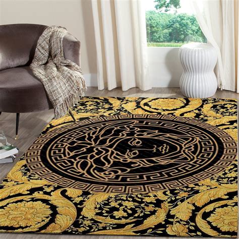 versace area rug